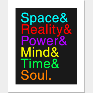 Infinity Gems/Stones Helvetica Ampersand Posters and Art